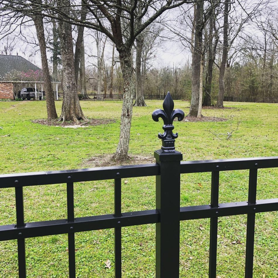 Metal Fence, The Best Fencing Materials for Baton Rouge’s Humid Climate